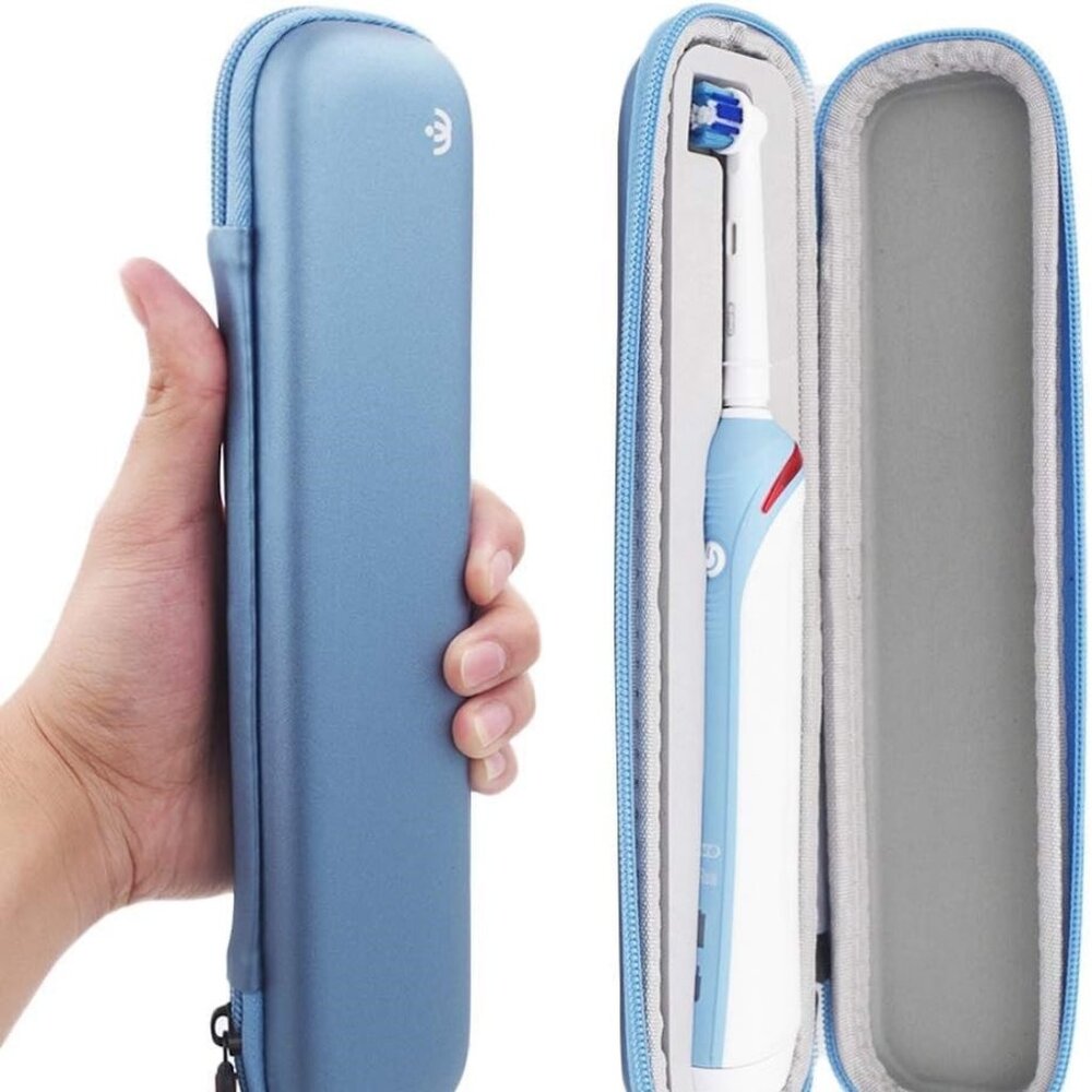 Blue Oral-B Pro 1000 Electric Toothbrush Case